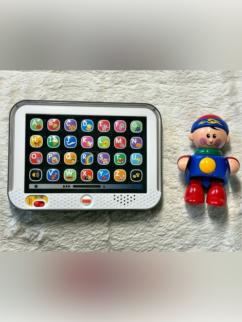 Tool First Friends Sporty Boy & Fisher Price Laugh & Learn Smart Stages Tablet